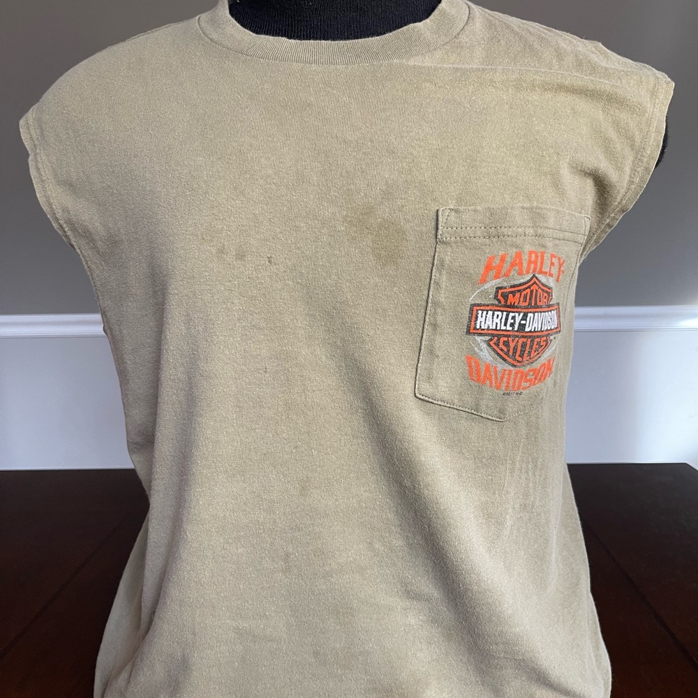 Harley-Davidson sleeveless muscle shirt